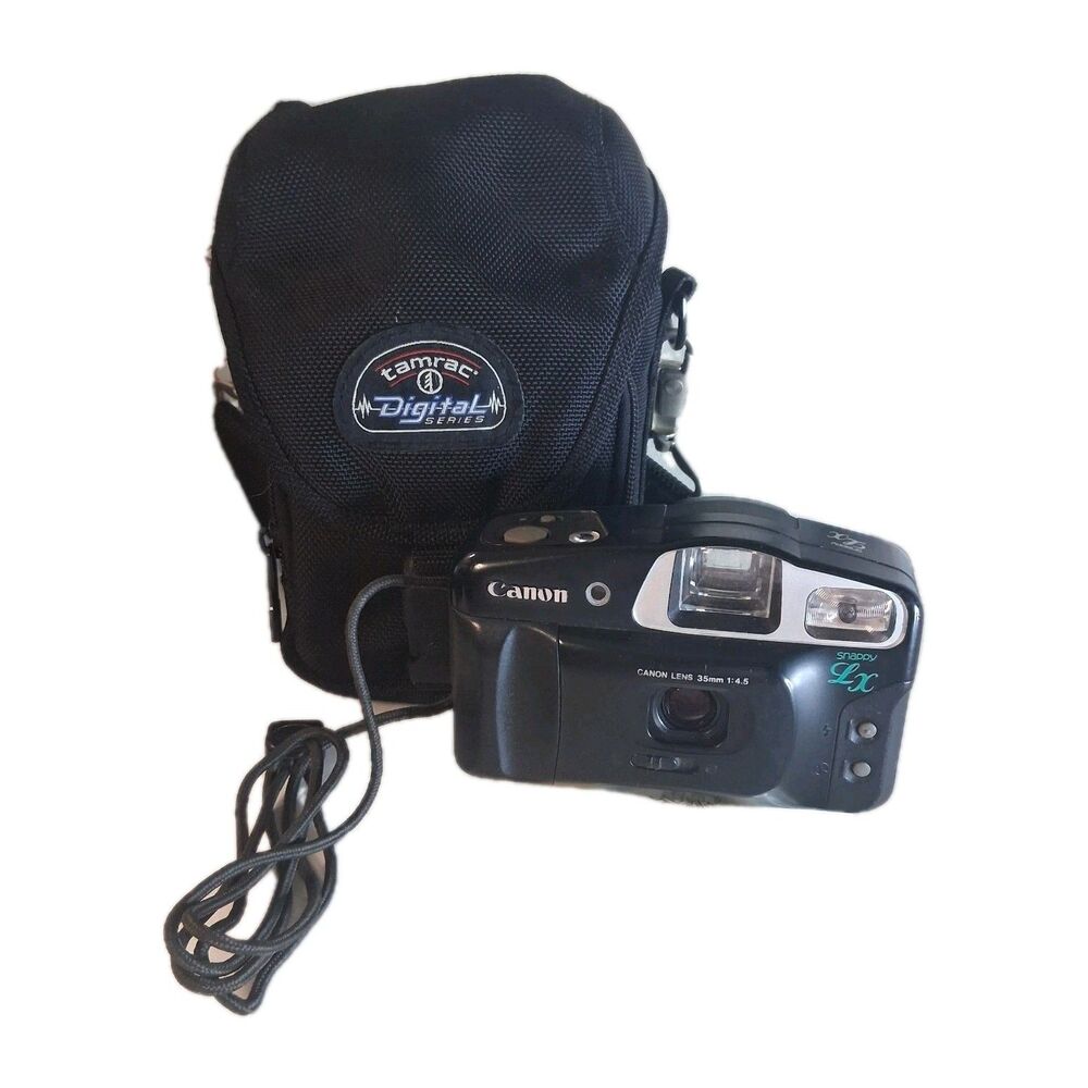 Canon Snappy LX Camera: Includes a 35mm f/4.5 lens, Auto Flash,plus Camera Case